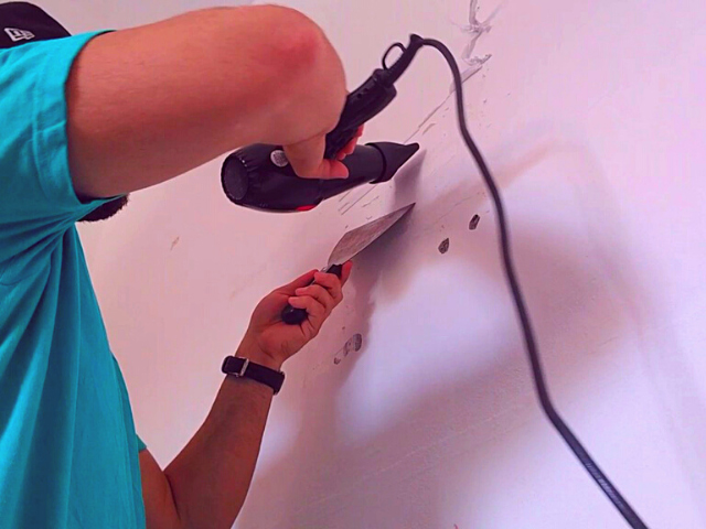Remove 3M Adhesive by Heat