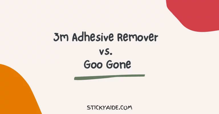 3m Adhesive Remover vs. Goo Gone