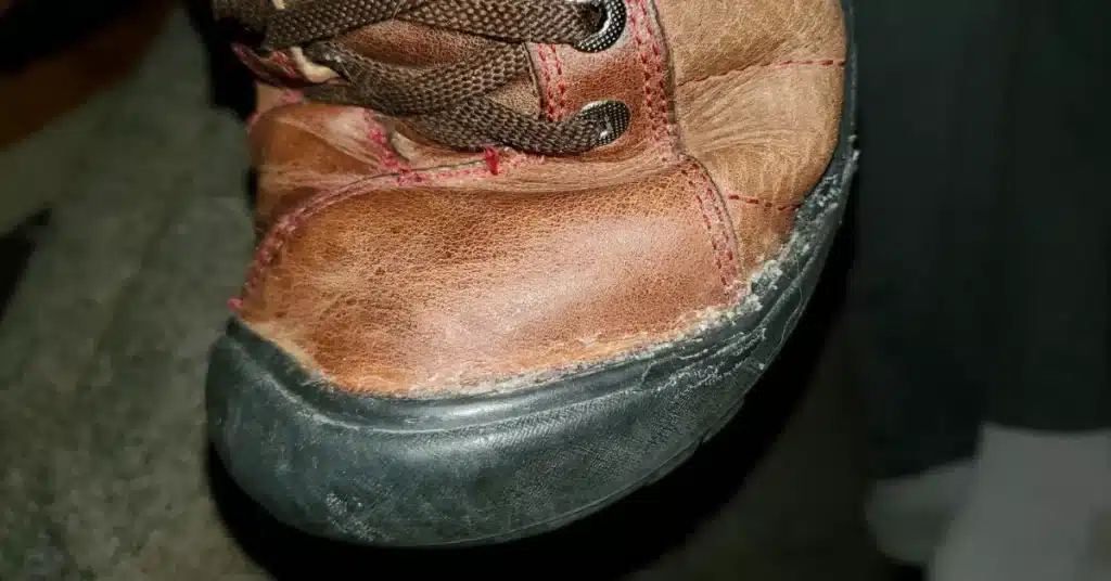 After Applying Shoe Goo