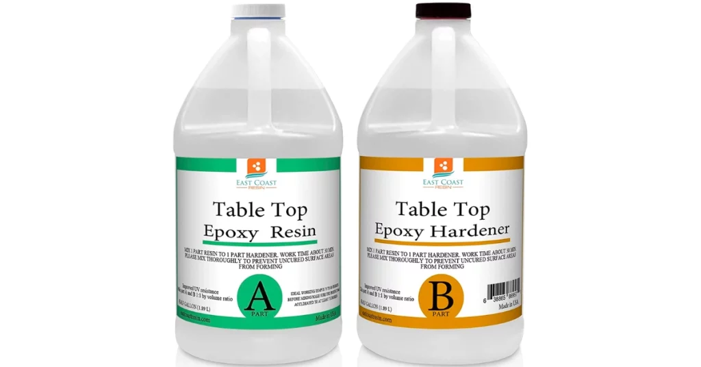 Crystal Clear Bar Table Top Epoxy Resin
