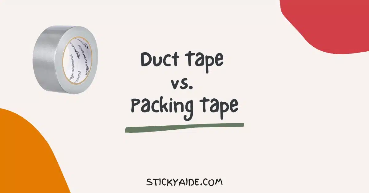 Duct Tape vs Packing Tape