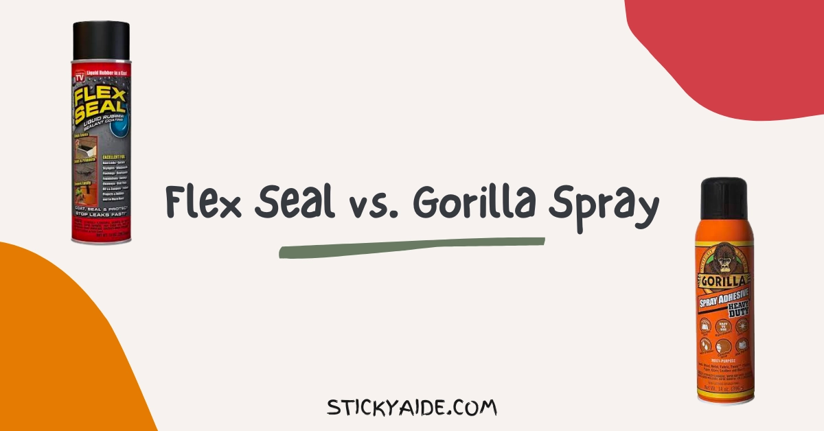 Flex Seal vs Gorilla Spray
