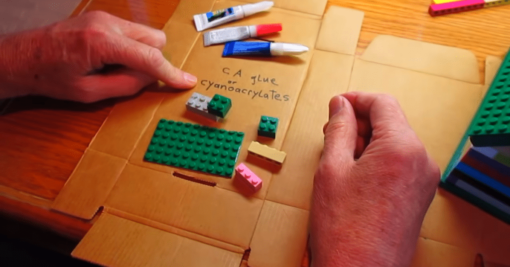 Gluing Legos Together
