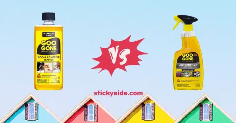Goo Gone Automotive vs Regular