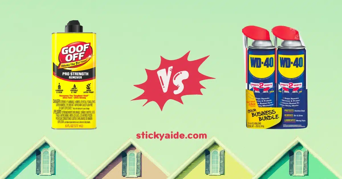 Goof Off Vs WD-40