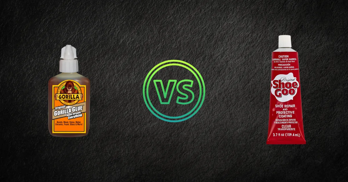 Gorilla Glue vs. Shoe Goo In Depth Comparison Sticky Aide