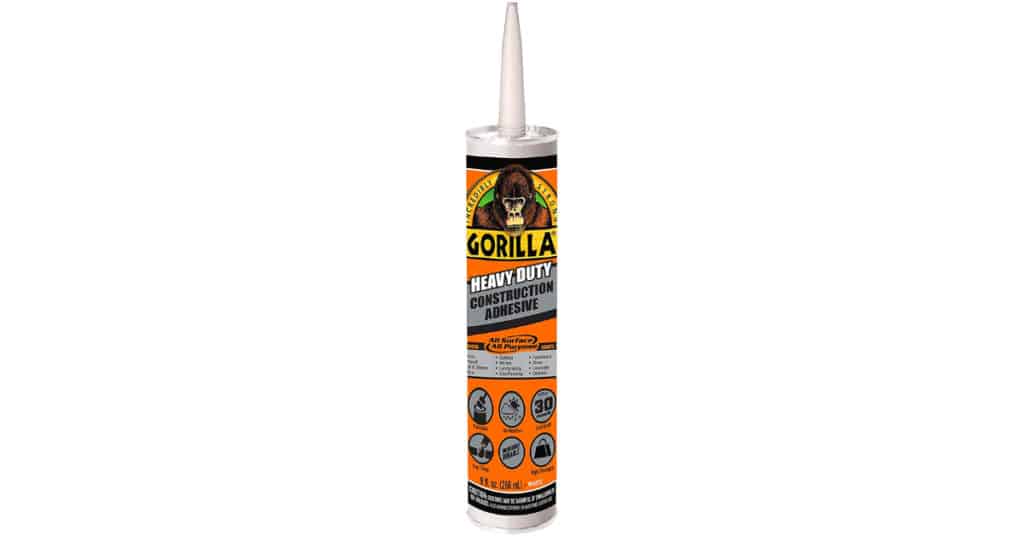 Gorilla Heavy Duty Ultimate Construction Adhesive