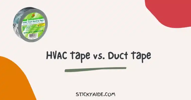 HVAC Tape vs. Duct Tape | Detailed Comparison