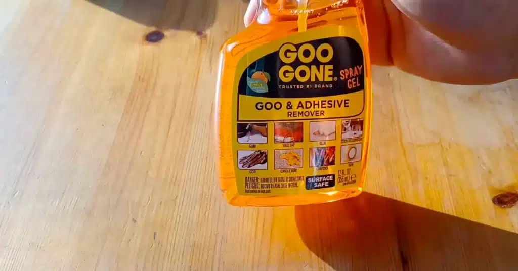 How to Use Goo Gone on Wood