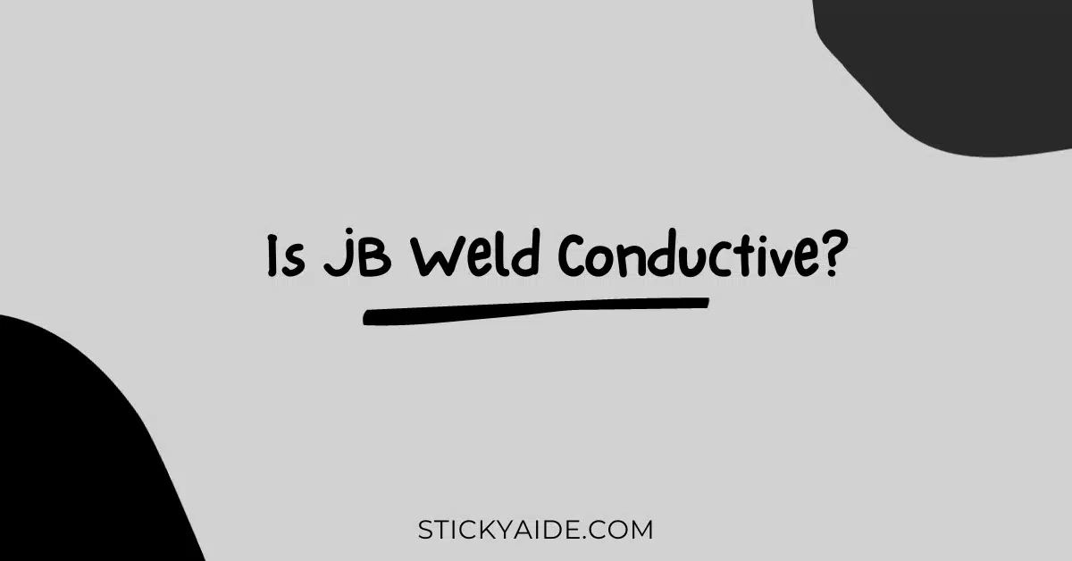 Is JB Weld Conductive
