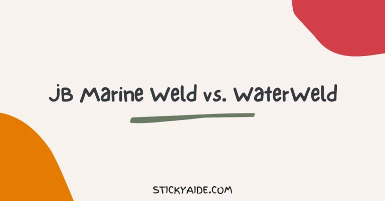 JB Marine Weld vs. WaterWeld | In-Depth Comparison