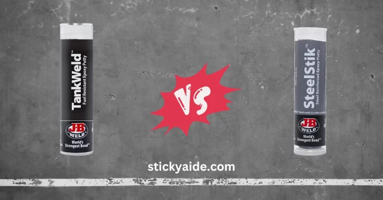 JB Weld Tank Weld vs Steel Stick