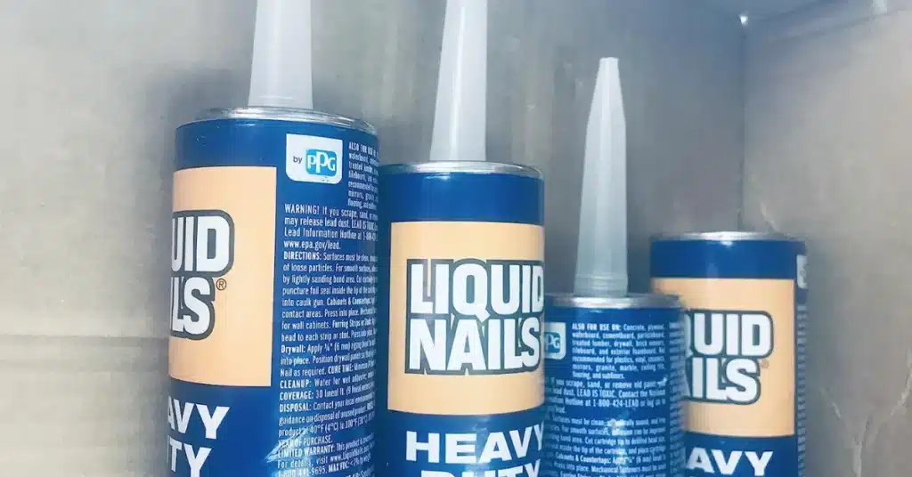 Liquid Nails Heavy Duty Adhesive