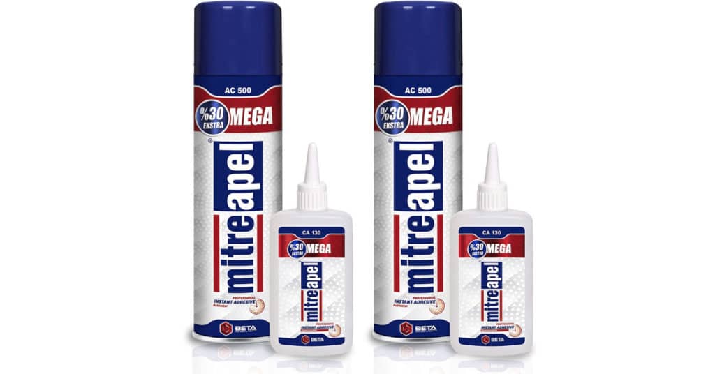 MITREAPEL Store Super CA Glue with Spray Adhesive Activator