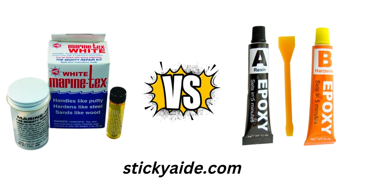 Marine Tex Vs. JB Weld - The Epoxy Putty Battle - Sticky Aide