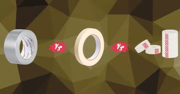 Masking Tape vs Scotch Tape vs Duct Tape
