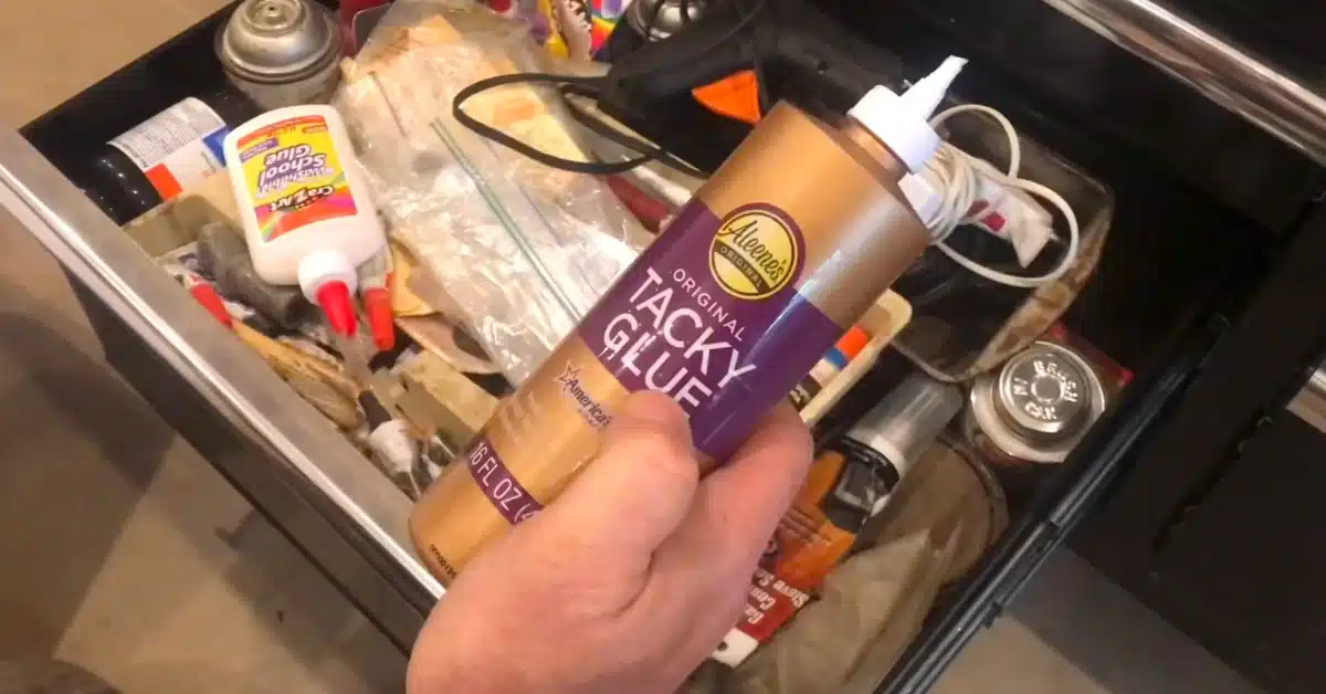 Opening Tacky Glue