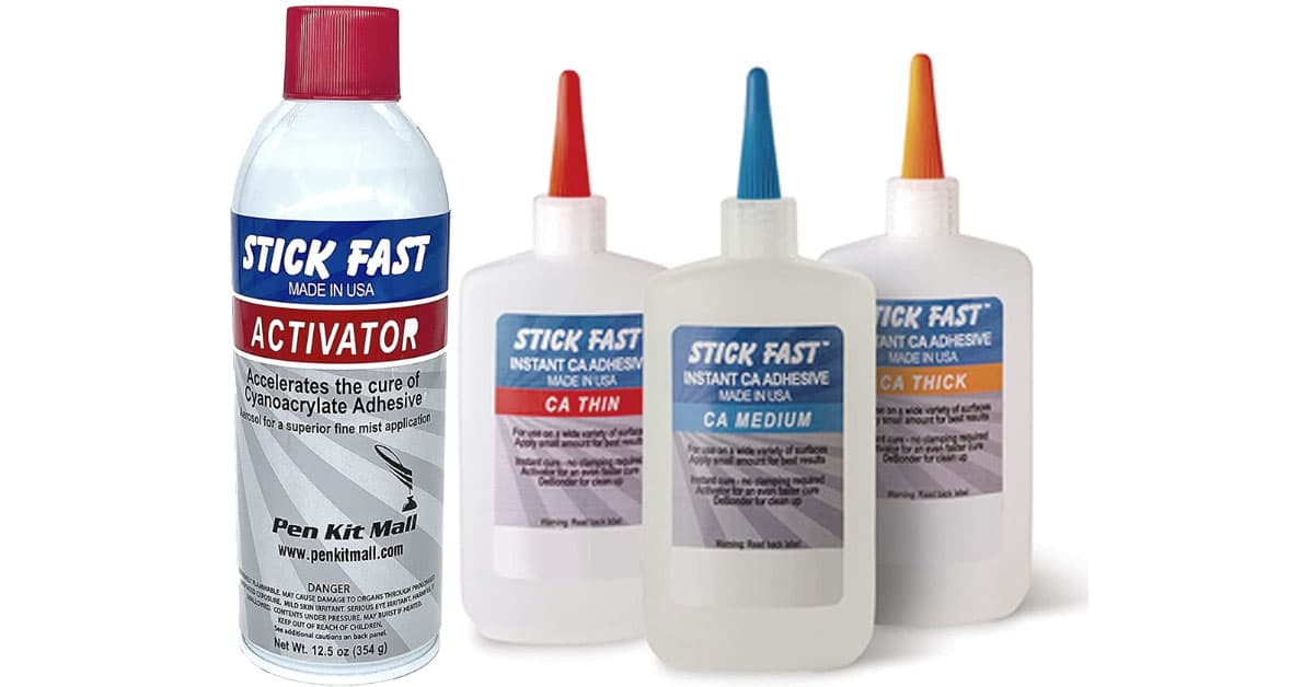 5 Best CA Glue For Woodworking With Activator Sticky Aide