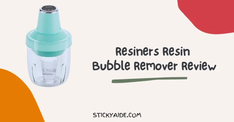 Resiners Resin Bubble Remover Review