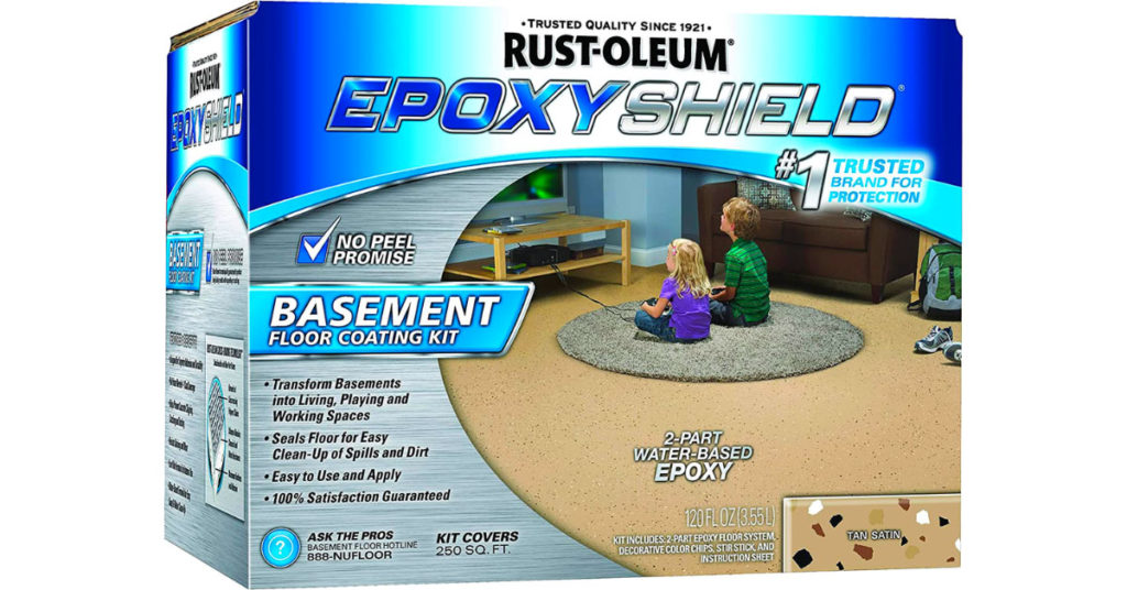Rust-Oleum 203008 EPOXYSHIELD Basement Floor Coating