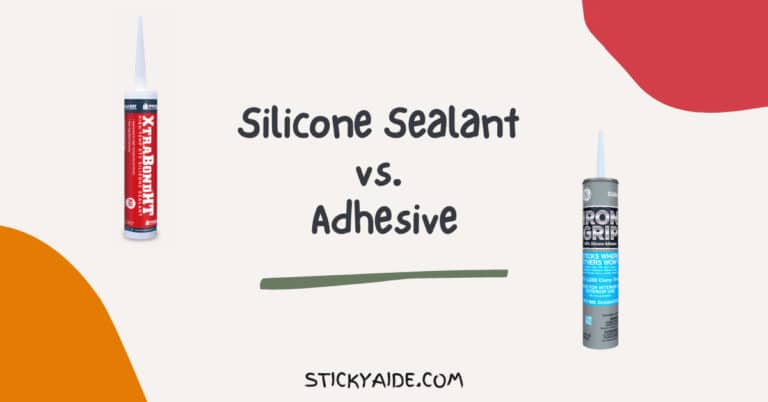 Silicone Sealant vs. Adhesive