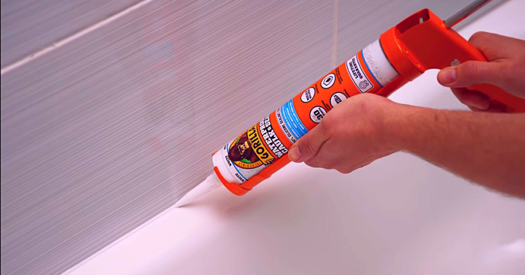 Silicone-based caulk