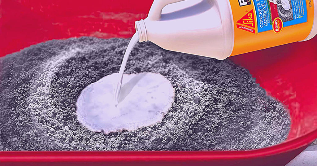 Using Concrete Bonding Adhesive