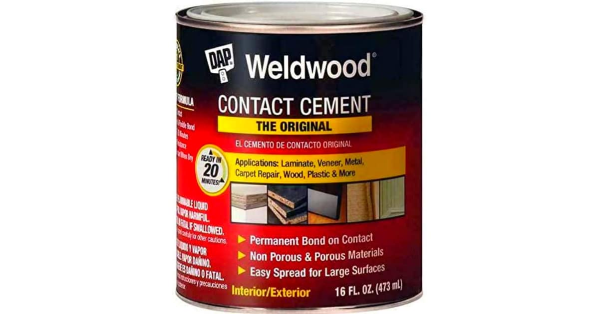 5 Best Contact Cement Pick The Right Adhesive Sticky Aide