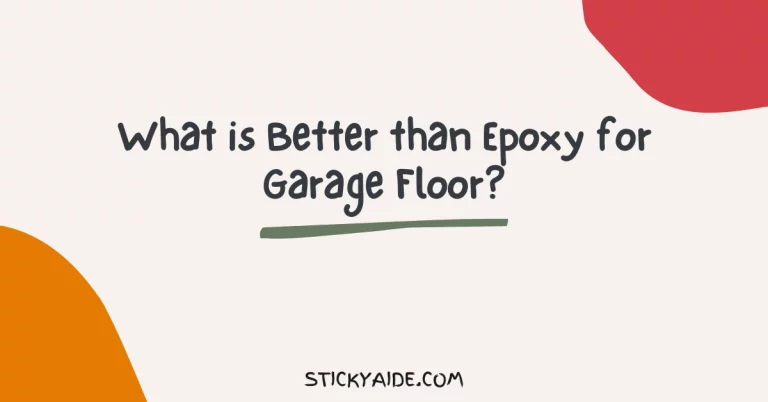 What is Better than Epoxy for Garage Floor?