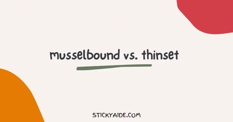MusselBound Vs. Thinset | Extensive Comparison
